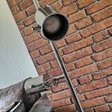 Vintage-style chrome lamppost