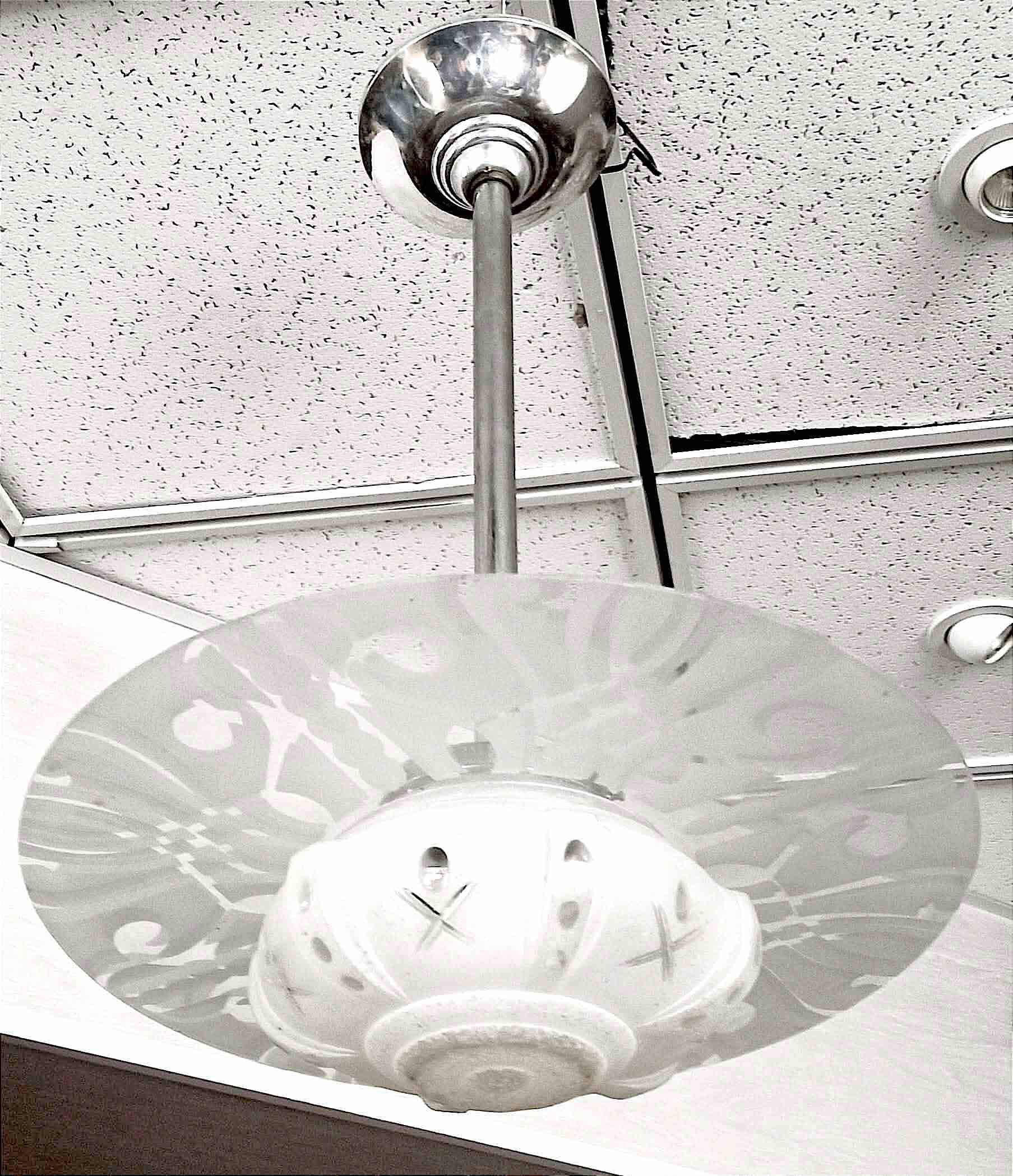 Art Deco Suspension Diameter 45 cm