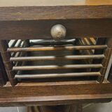 Chevet en bois style Dudouyt