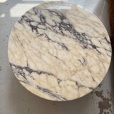 Calacata viola marble coffee table
