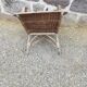 Rattan armchair