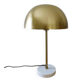 Golden mushroom lamp