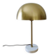 Golden mushroom lamp