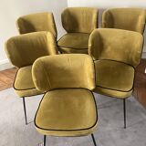 6 velvet chairs NV Gallery