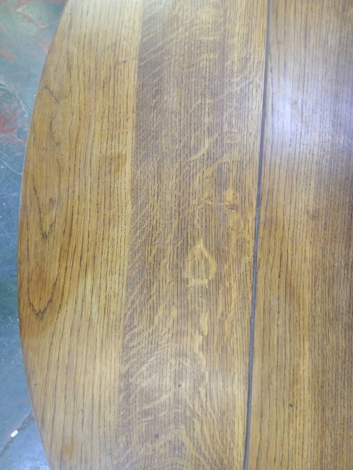 Art Deco oval coffee table