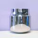 Chrome vase 'Tactile' Menu