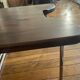 Vintage tubular coffee table
