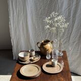 Set of 12 Niderville stoneware dessert plates