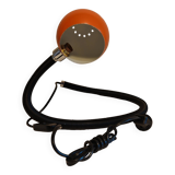 Targetti orange lacquered snake lamp