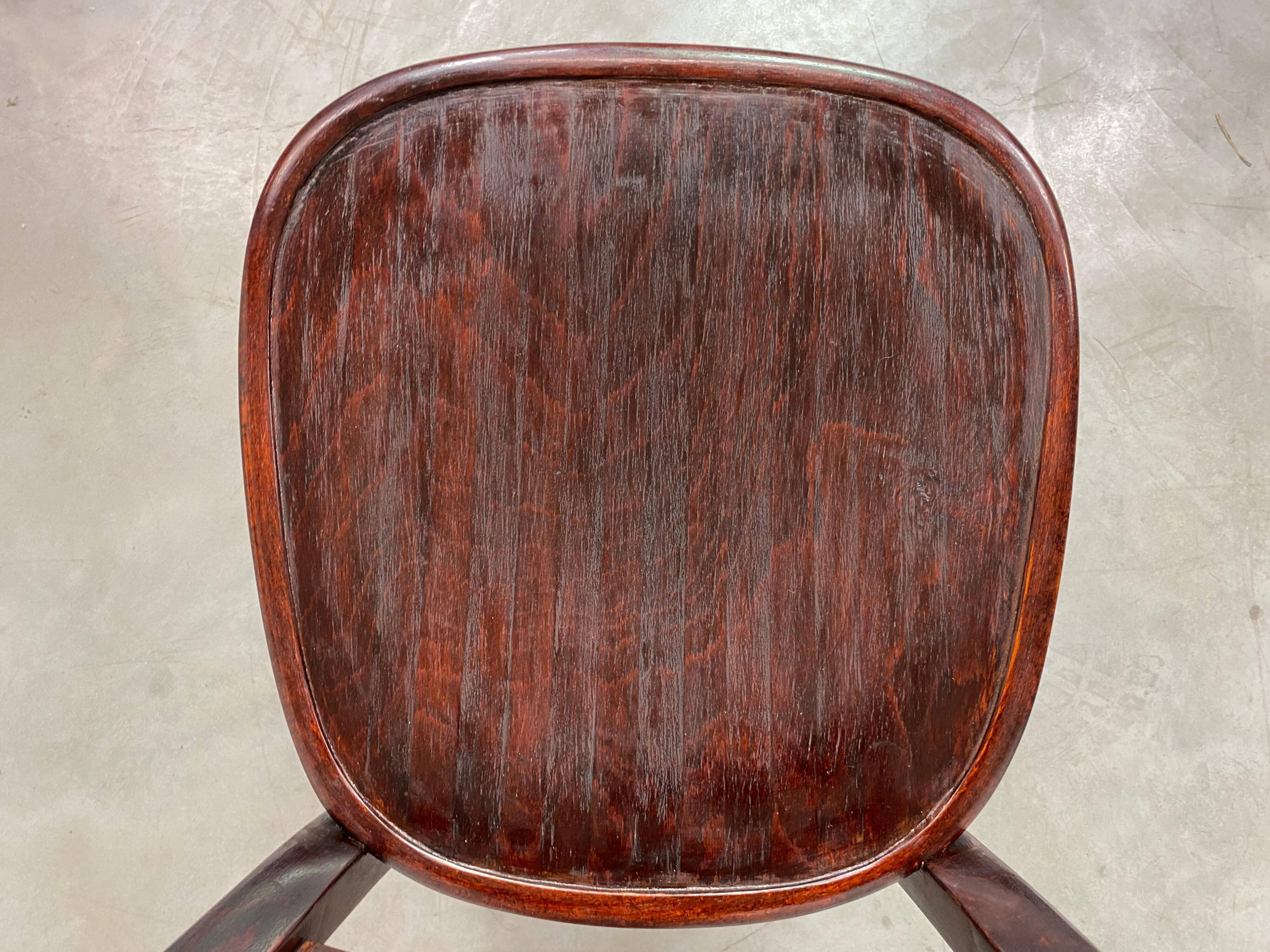 Rare dining chair no. 234 by Otto Wagner for J&J Kohn