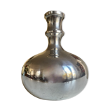 Stainless steel vase space age 1970