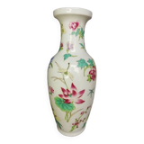 Vase - Porcelain - Flowers - China - Second half of the twentieth century