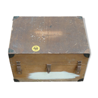 Telecoms wooden storage crate
