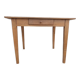 Office table campaign XIXth solid oak