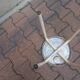 Vintage metal stool