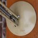 Vintage articulated ivory lamp 60