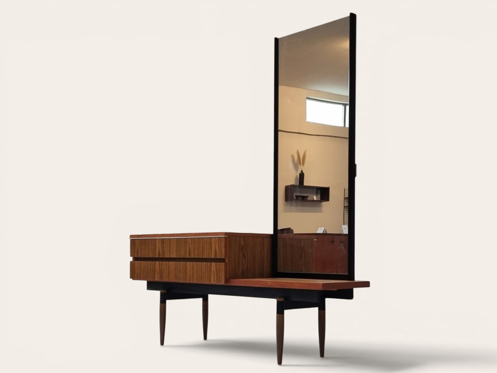 1970s mirror buffet