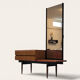 1970s mirror buffet