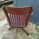 Fauteuil de bureau américain ancien
