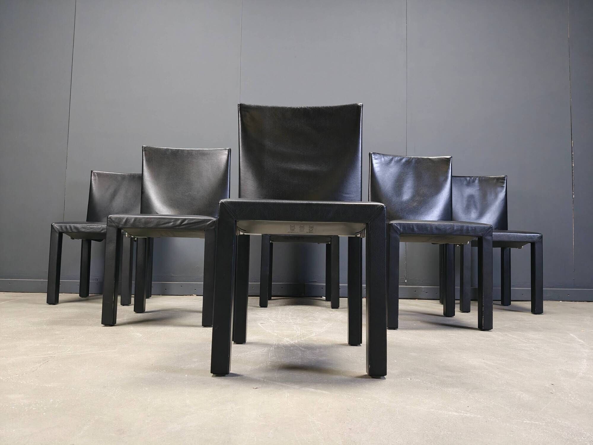 Arcadia dining chairs by Paolo Piva for B&B Italia set of 6