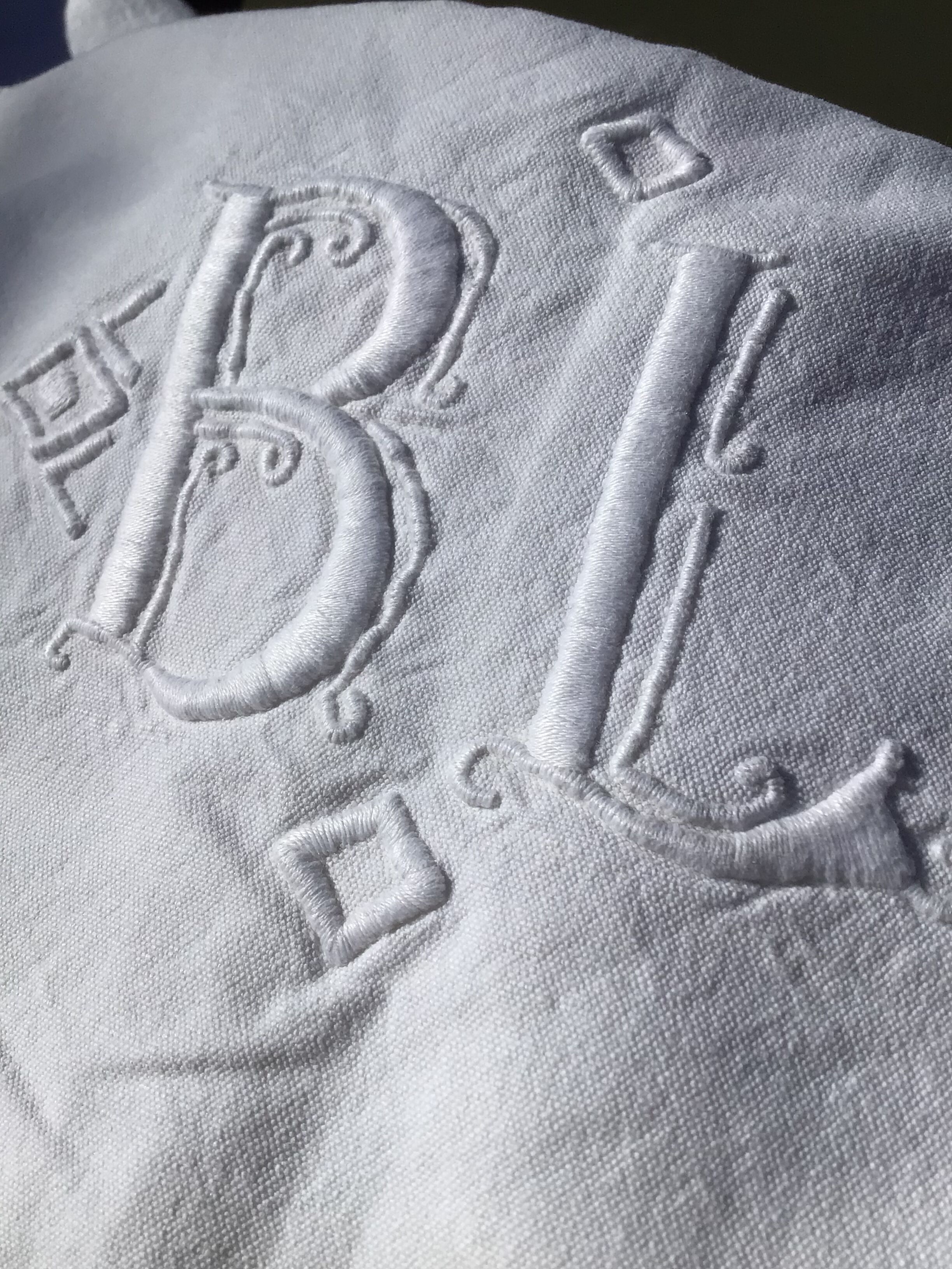 Sheet 2 places monogram BL double day scale mixed race