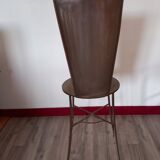 4 chaises métalliques