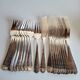 12 silver-plated fish cutlery sets by Argental