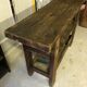 Wood workbench