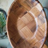 5 dishes in pressed laminated wood