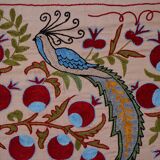 Hand-knotted rug, vintage Turkish rug 103x186 cm