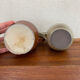 Lot pitchers in real sandstone
