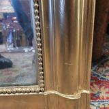 Mirror Louis Philippe 19th gold 144h/106l cms