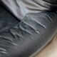 Sofa by Vico Magistretti, Cassina, Maralunga model. Italy, circa 1975. Navy blue leather