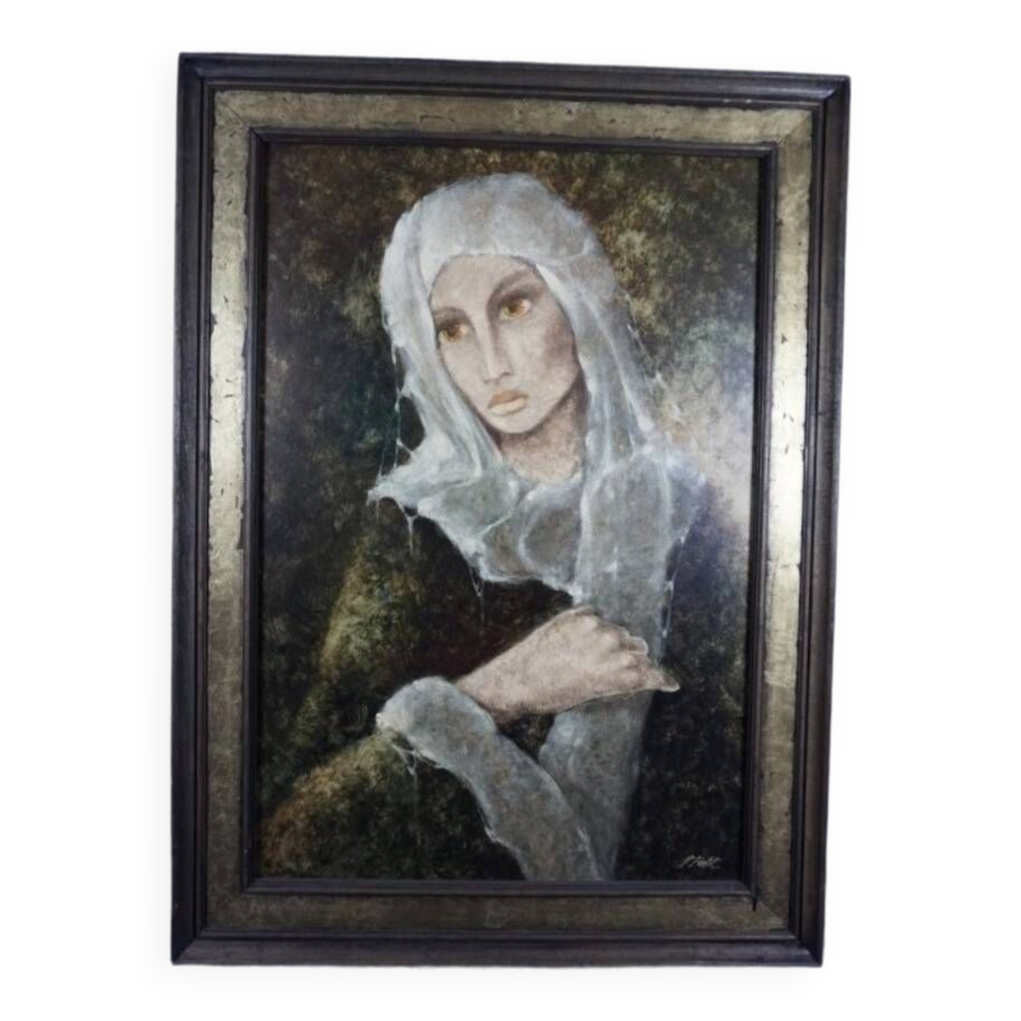 P.Petit. Portrait of the girl.