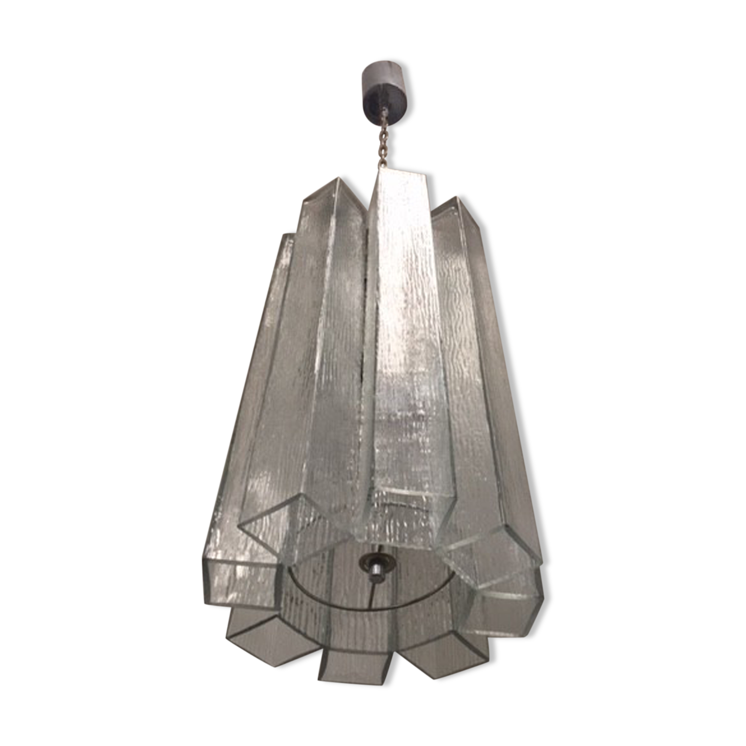 Suspension Doria in glass