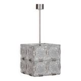 Glass pendant lamp by Kamenicky Senov, 1970