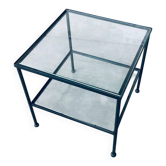 Minimalist Design Two Tier Low Side Table, Belgium, 1960s