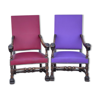 Pair of armchairs