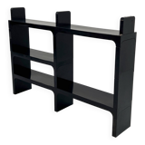 Modular black shelf by Olaf Von Bohr for Kartell, 1970