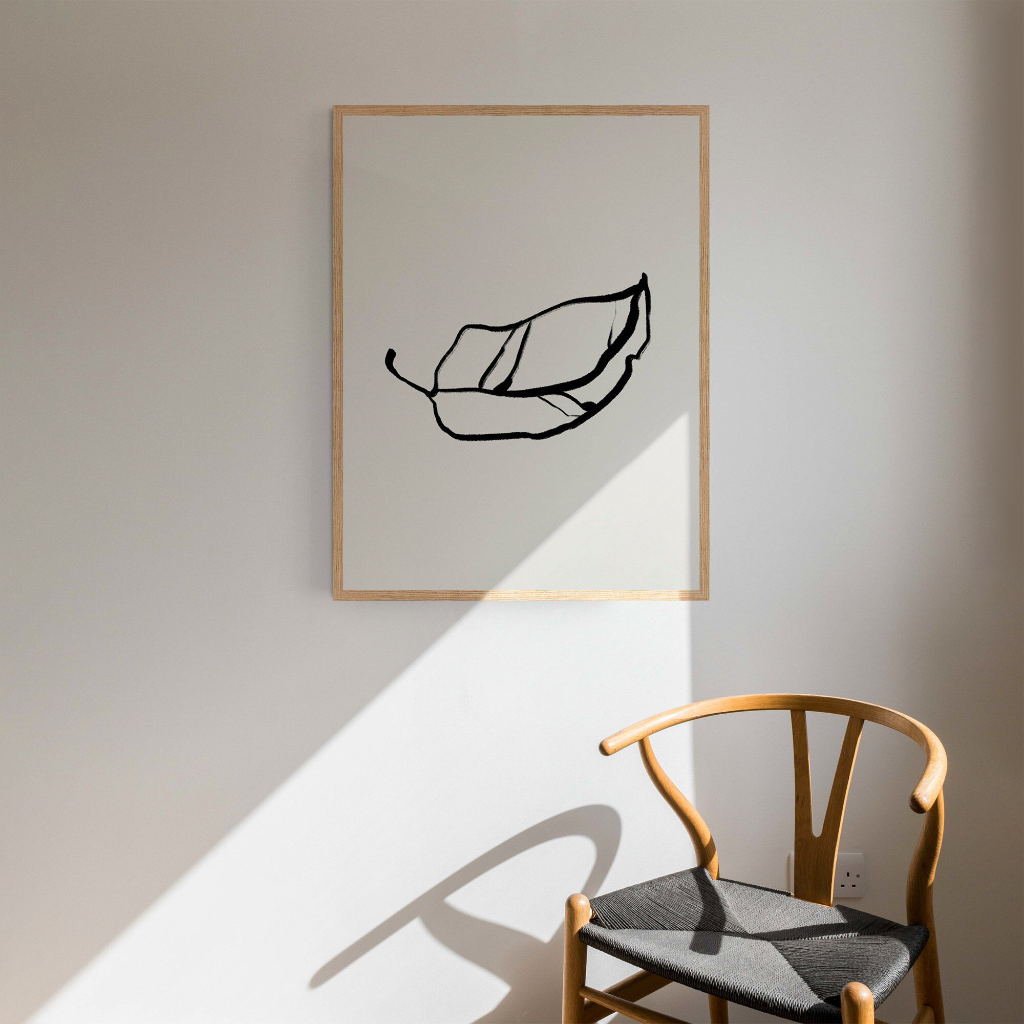 Botanical illustration giclee print, 50x70