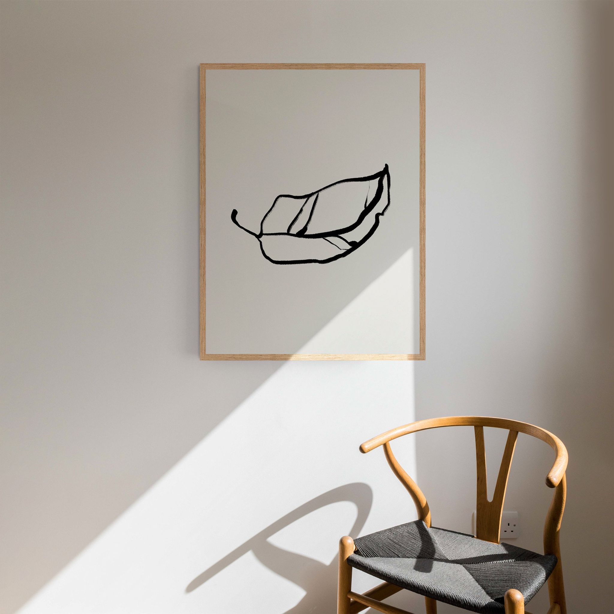 Botanical illustration giclee print, 50x70