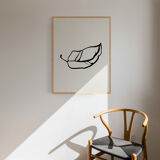Botanical illustration giclee print, 50x70