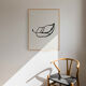 Botanical illustration giclee print, 50x70
