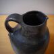 Yves Mohy, pyrite stoneware pitcher, La Borne, France, 1950s
