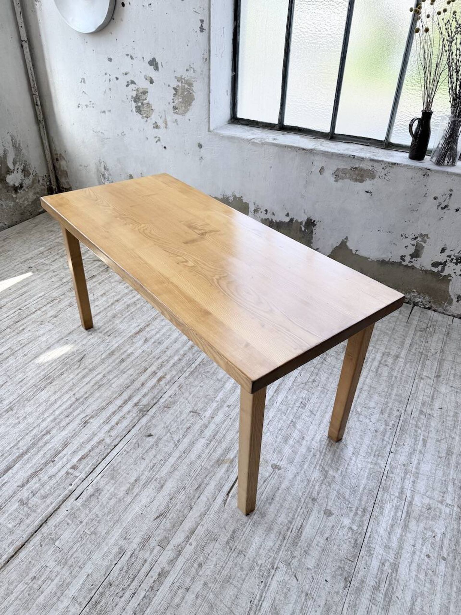 Solid elm farmhouse table 150cm
