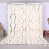 Handmade wool Berber rug 300X200 cm