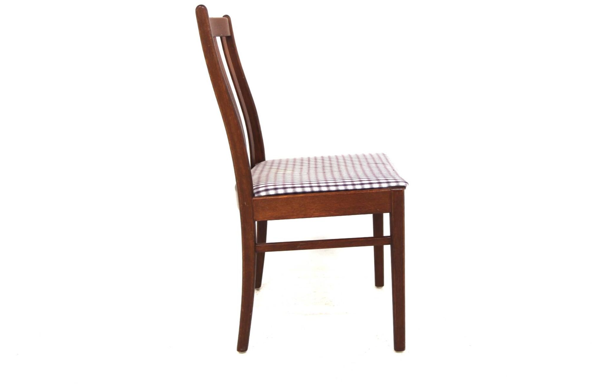 Set de 4 chaises scandinave en chêne, Suède, 1960