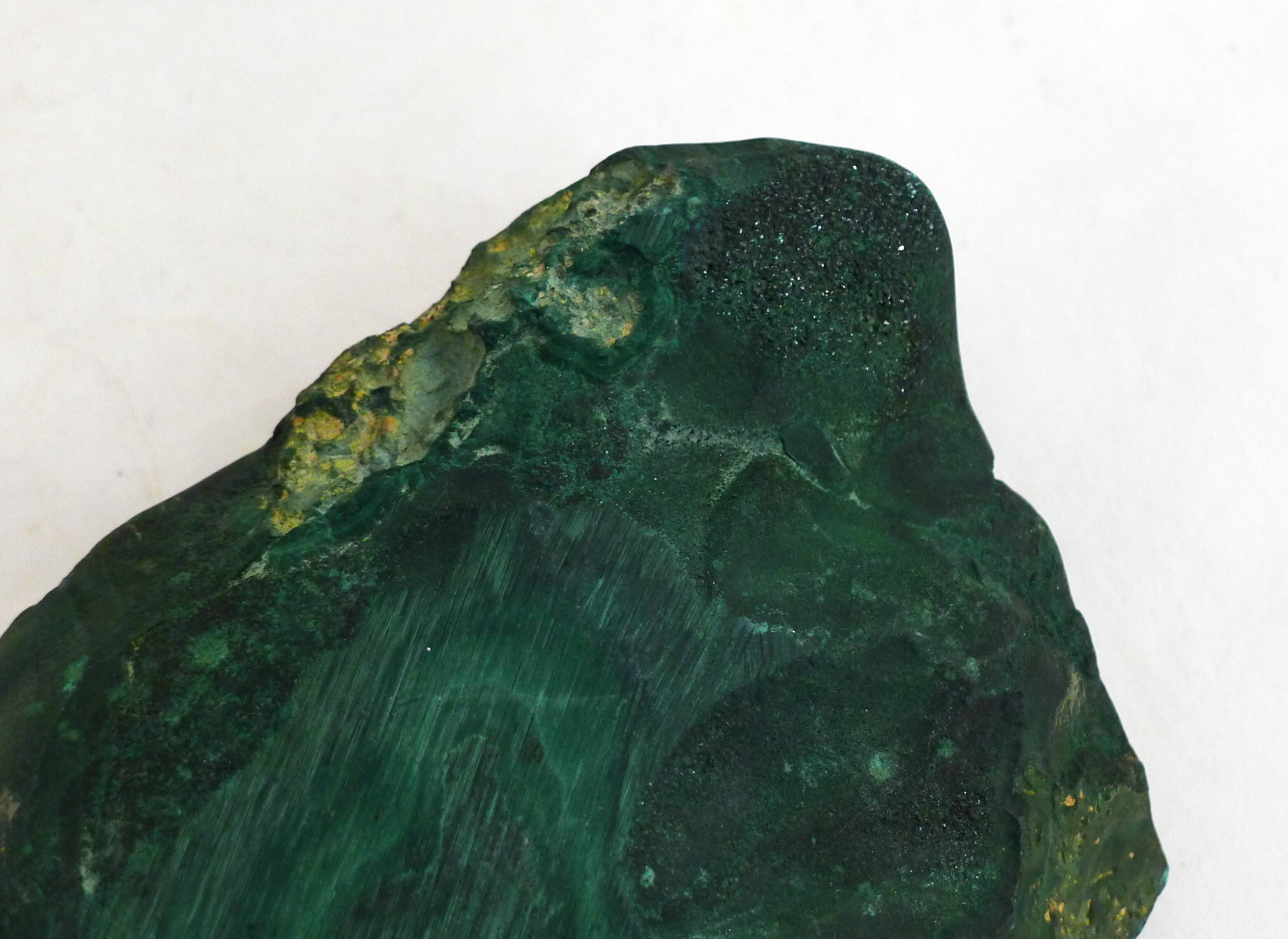 Cendrier bloc malachite