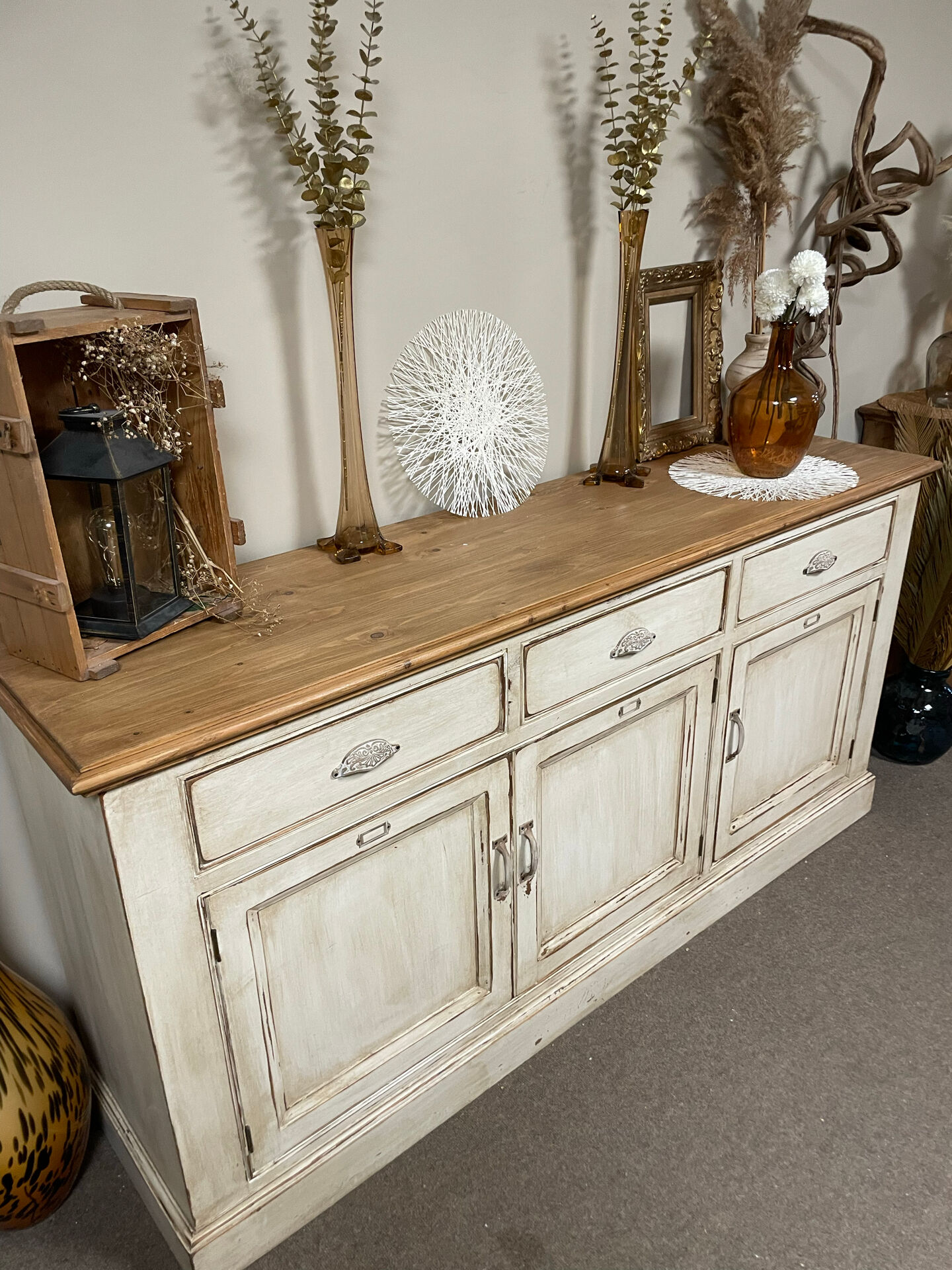 Wooden sideboard