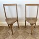Pair of Rustic Vernacular Elm Chairs, c.1930–1950